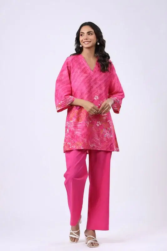 Blush Bloom Cotton Co-ord Set