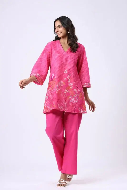 Blush Bloom Cotton Co-ord Set