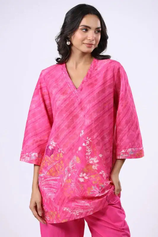 Blush Bloom Cotton Co-ord Set