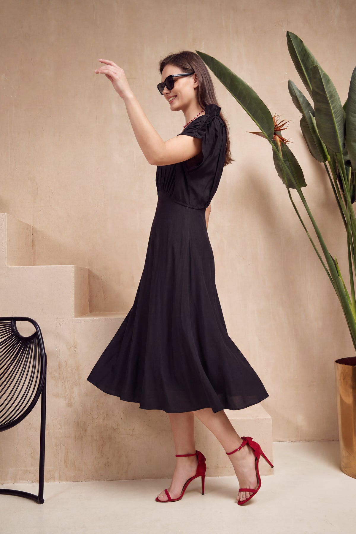 Espresso Martini Russian Silk Dress