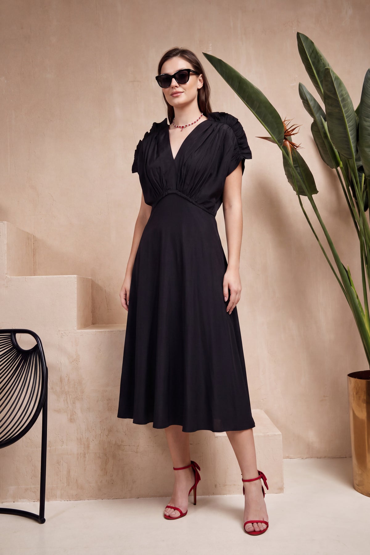 Espresso Martini Russian Silk Dress