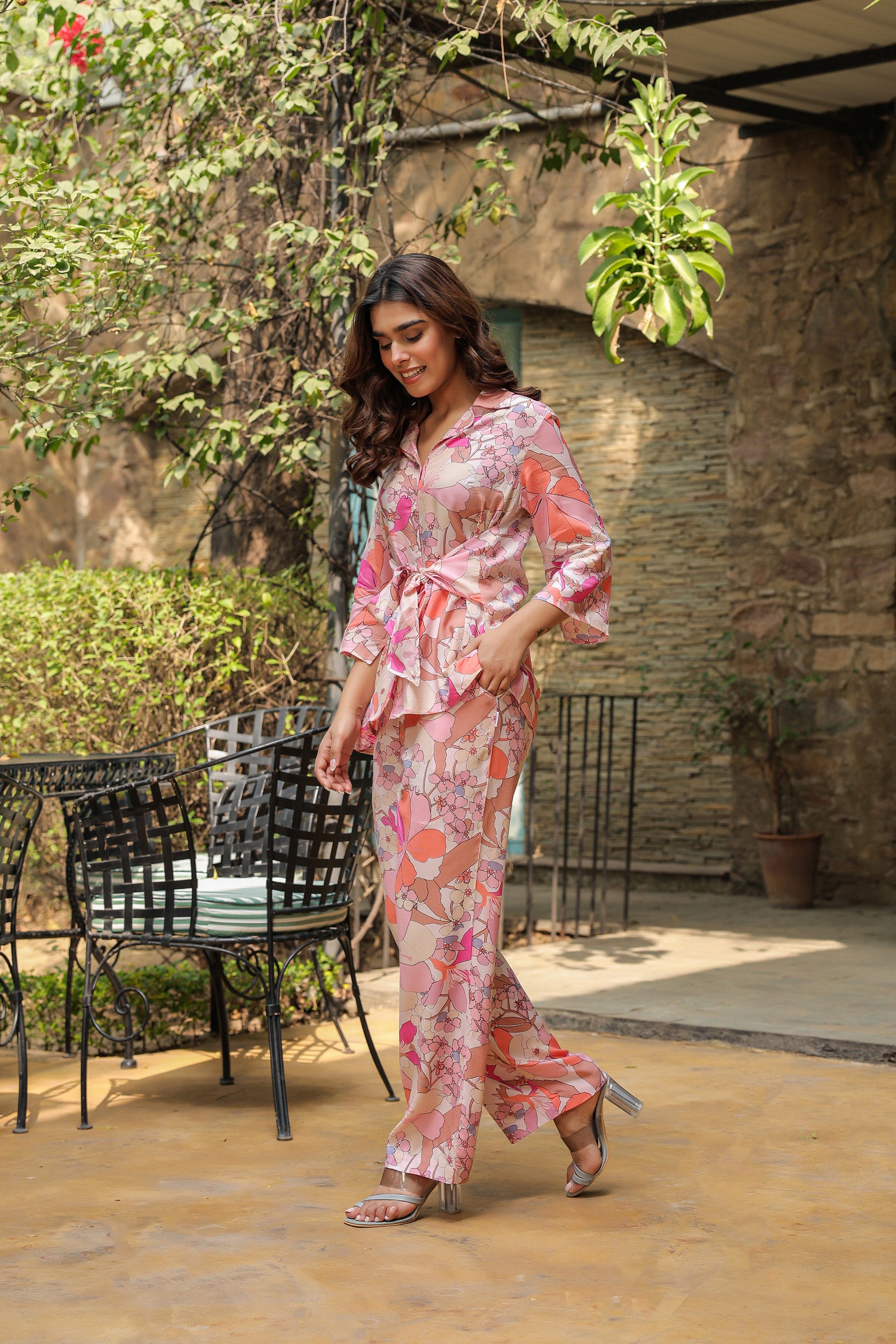Bubblegum Palette Russian Silk Co-ord Set