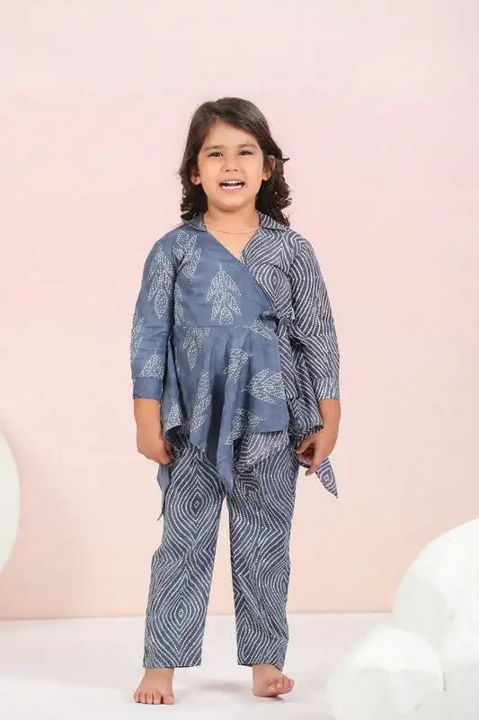 Indigo Tribal Cotton Co-ord Set