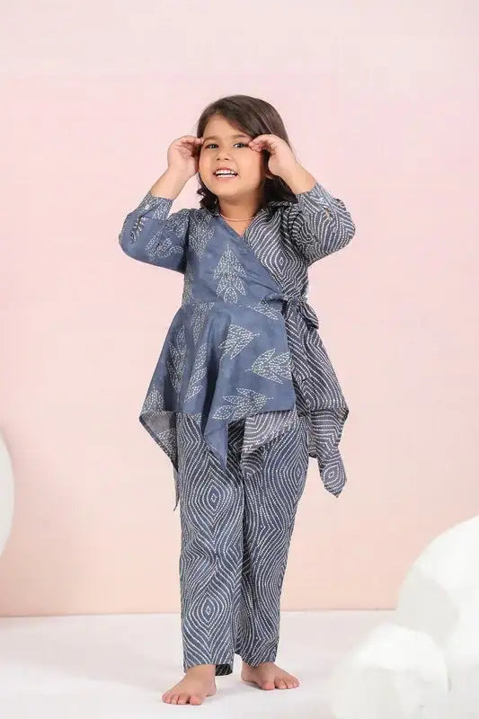 Indigo Tribal Cotton Co-ord Set