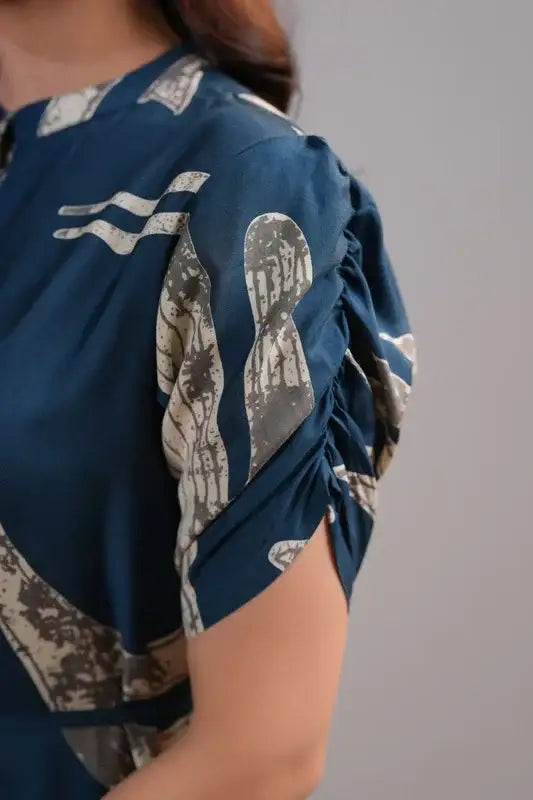 Dewy Mist Russian Silk Dress