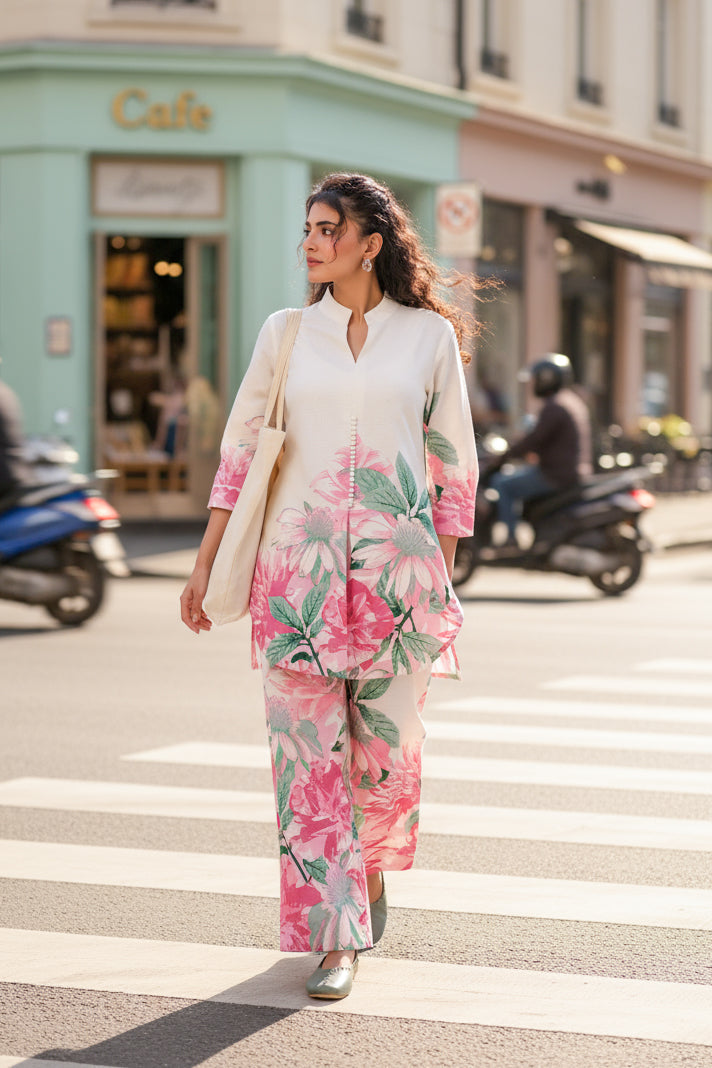 Blush Botanica Cotton Flex Co-ord Set