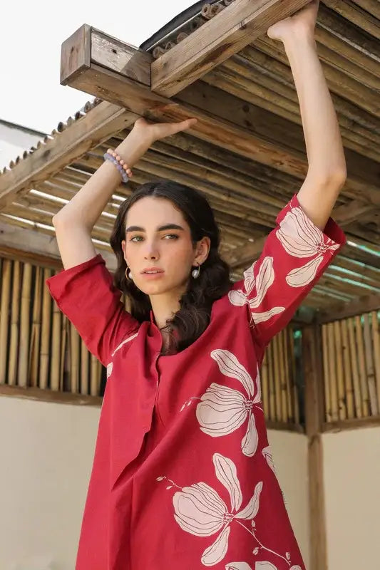 Rosewood Cotton Co-ord Set