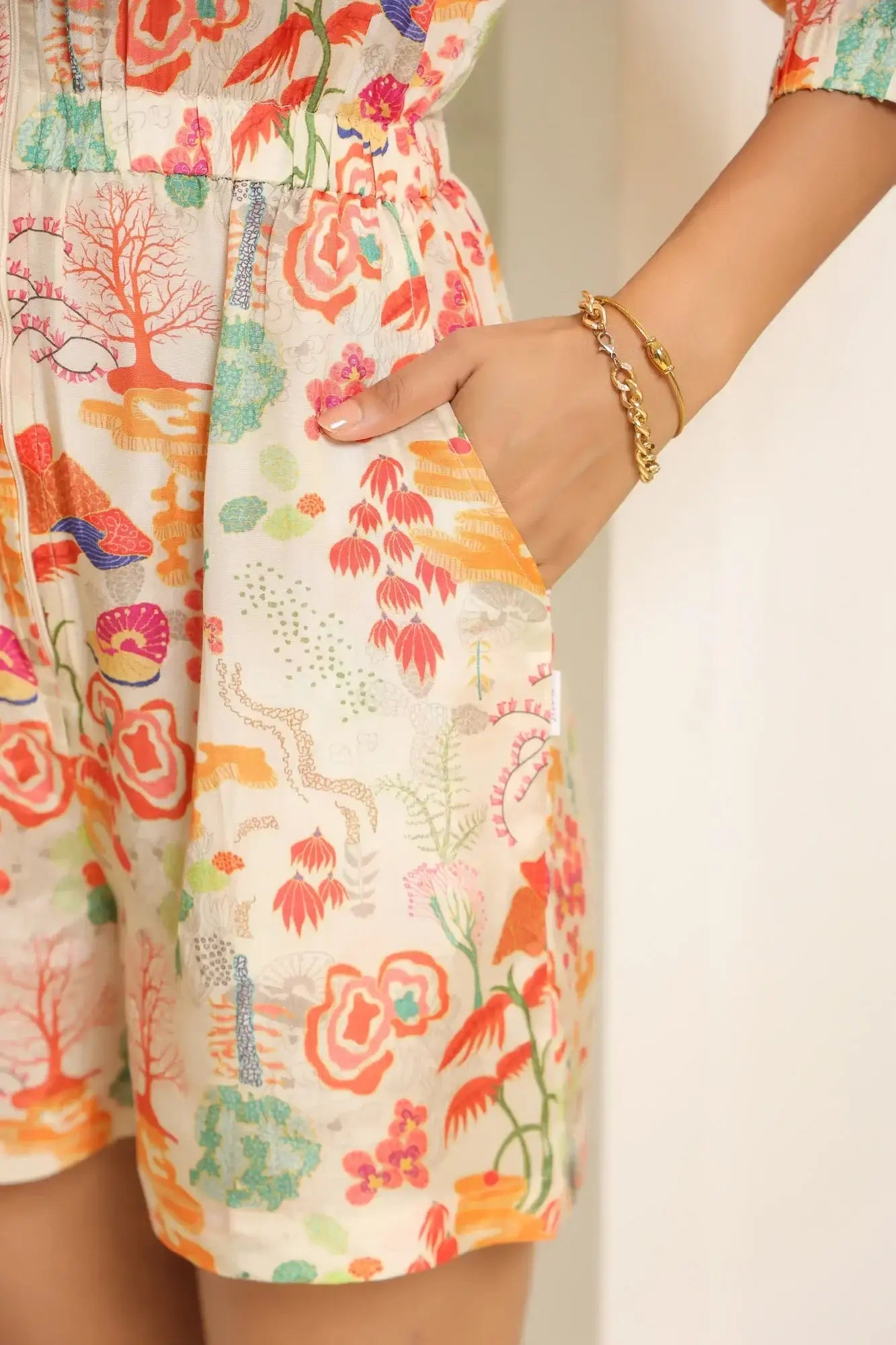 Unison Utopia Muslin Silk Jumpsuit