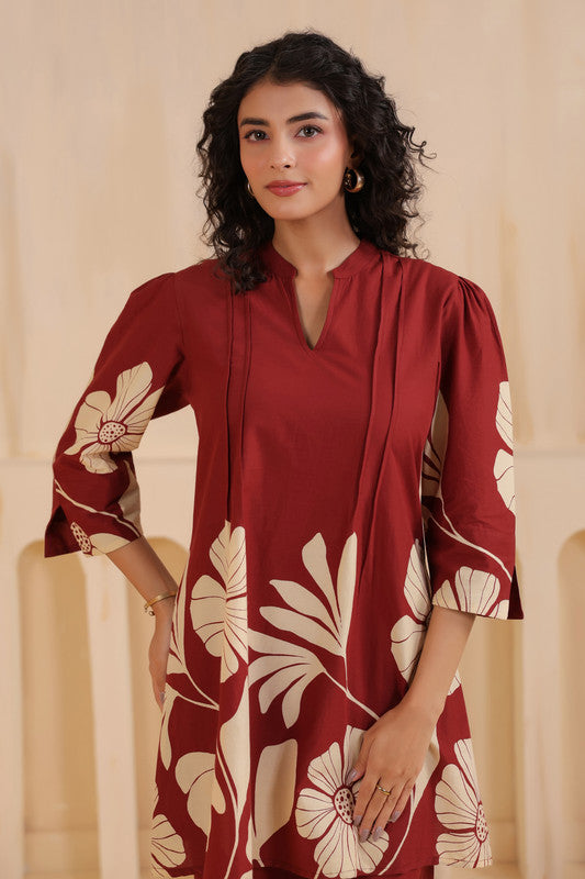 Rustic Flora Cotton Co-ord Set