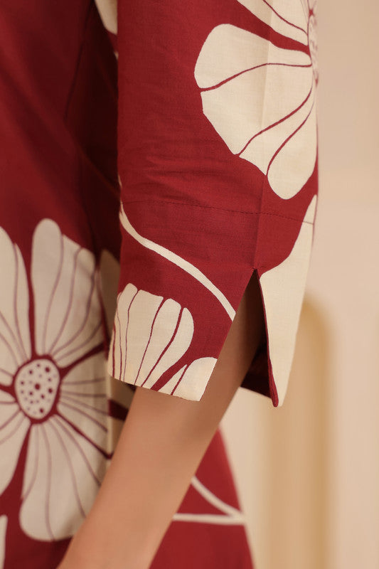 Rustic Flora Cotton Co-ord Set
