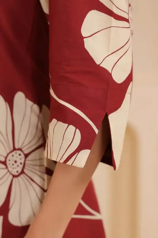 Rustic Flora Cotton Co-ord Set