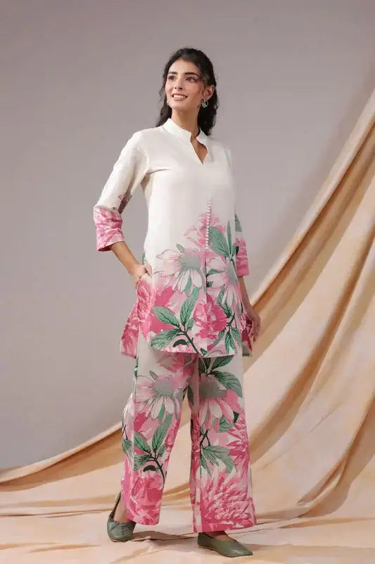 Blush Botanica Cotton Co-ord Set