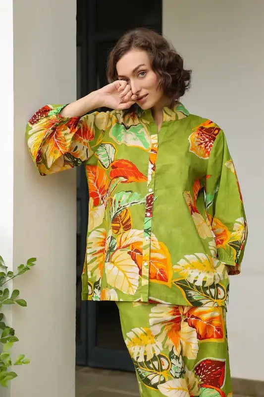 Autumn Canopy Cotton Co-ord Set