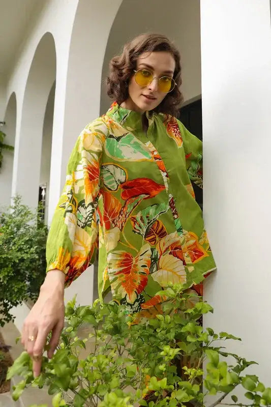 Autumn Canopy Cotton Co-ord Set