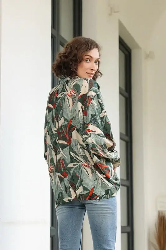 Nature’s Whisper Russian silk Shirt