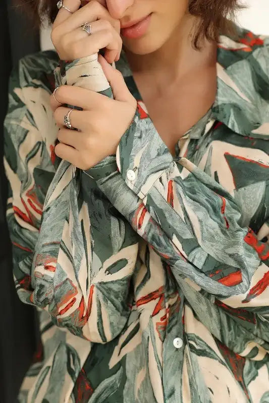 Nature’s Whisper Russian silk Shirt