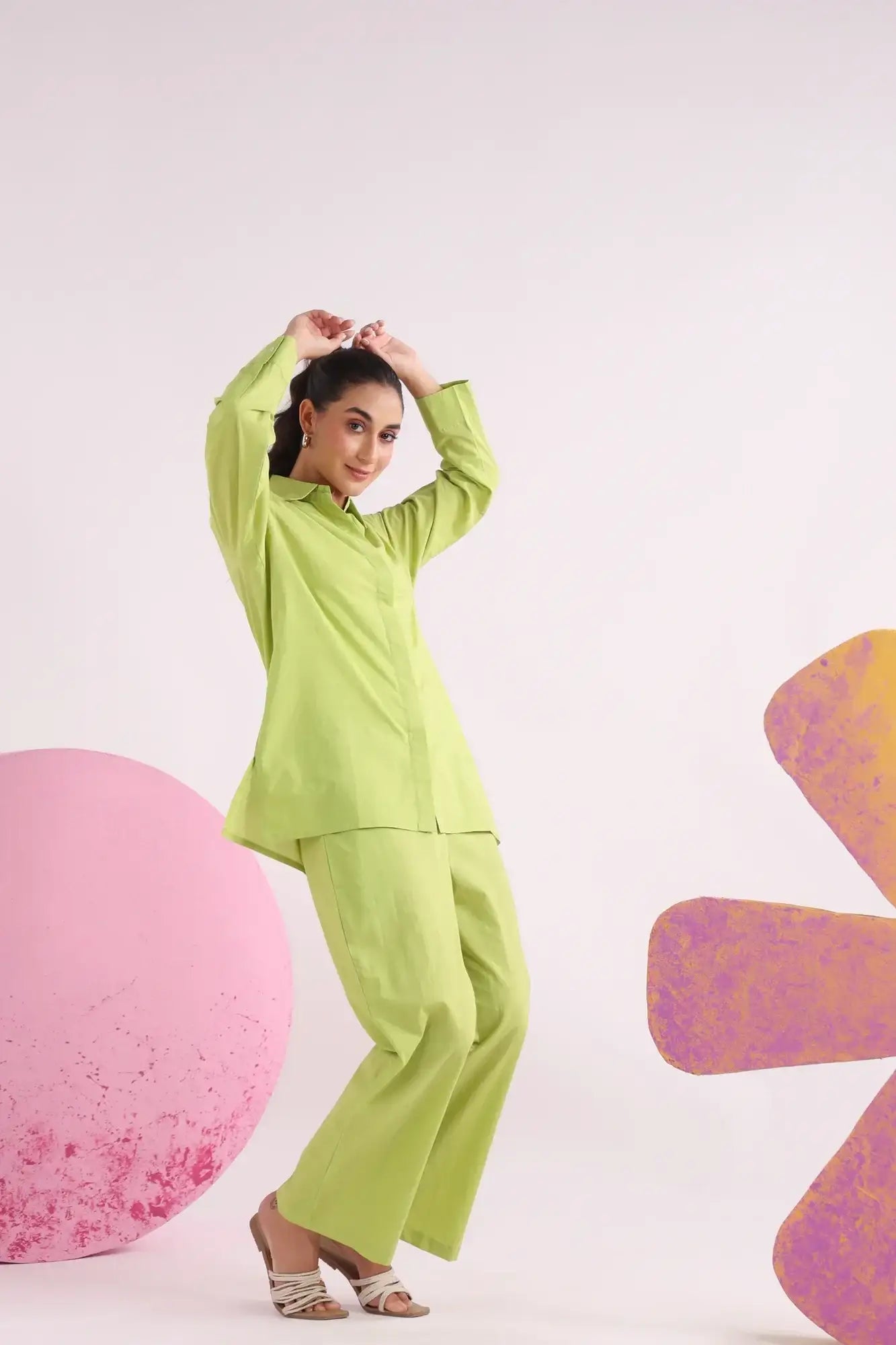 Sleek Simplicity Cotton Co-ord Set