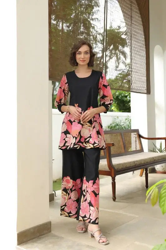 Pink Mirage Cotton Co-ord Set