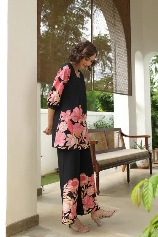 Pink Mirage Cotton Co-ord Set