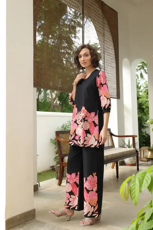 Pink Mirage Cotton Co-ord Set