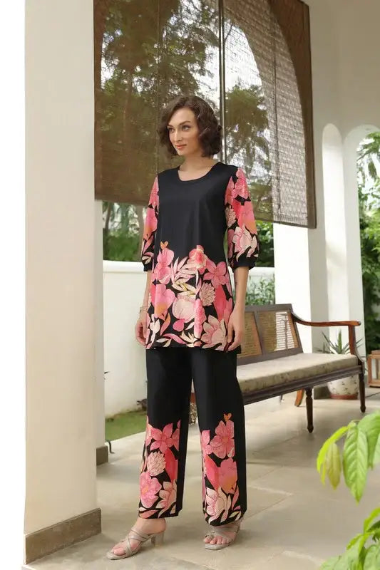 Pink Mirage Cotton Co-ord Set