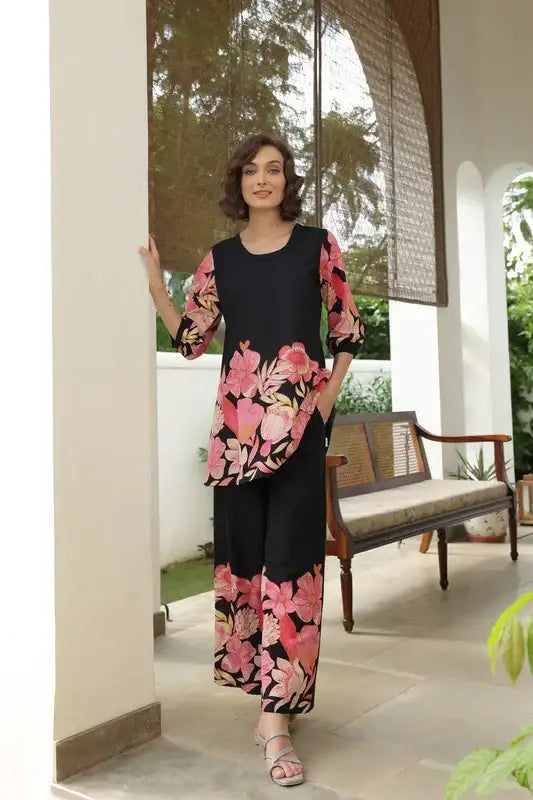 Pink Mirage Cotton Co-ord Set