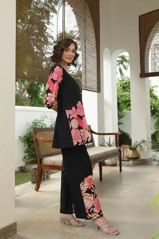 Pink Mirage Cotton Co-ord Set