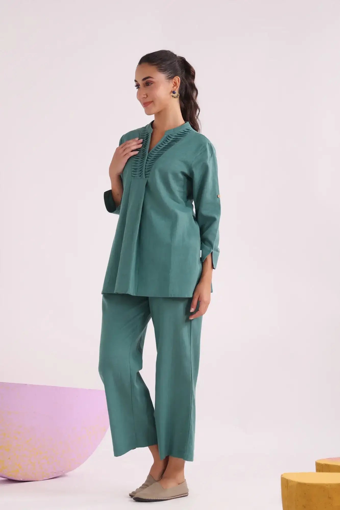 Refined Relaxation Cotton Flex Co-ord Set