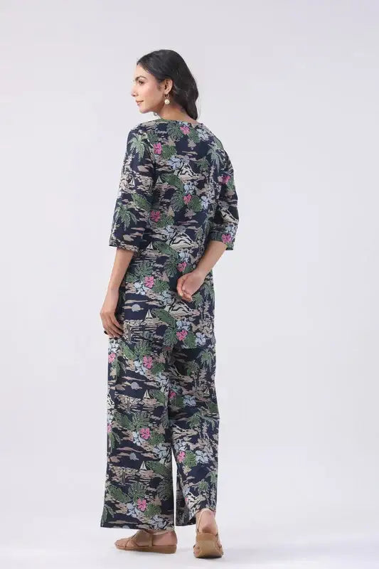 Lushia Cotton Loungewear Set