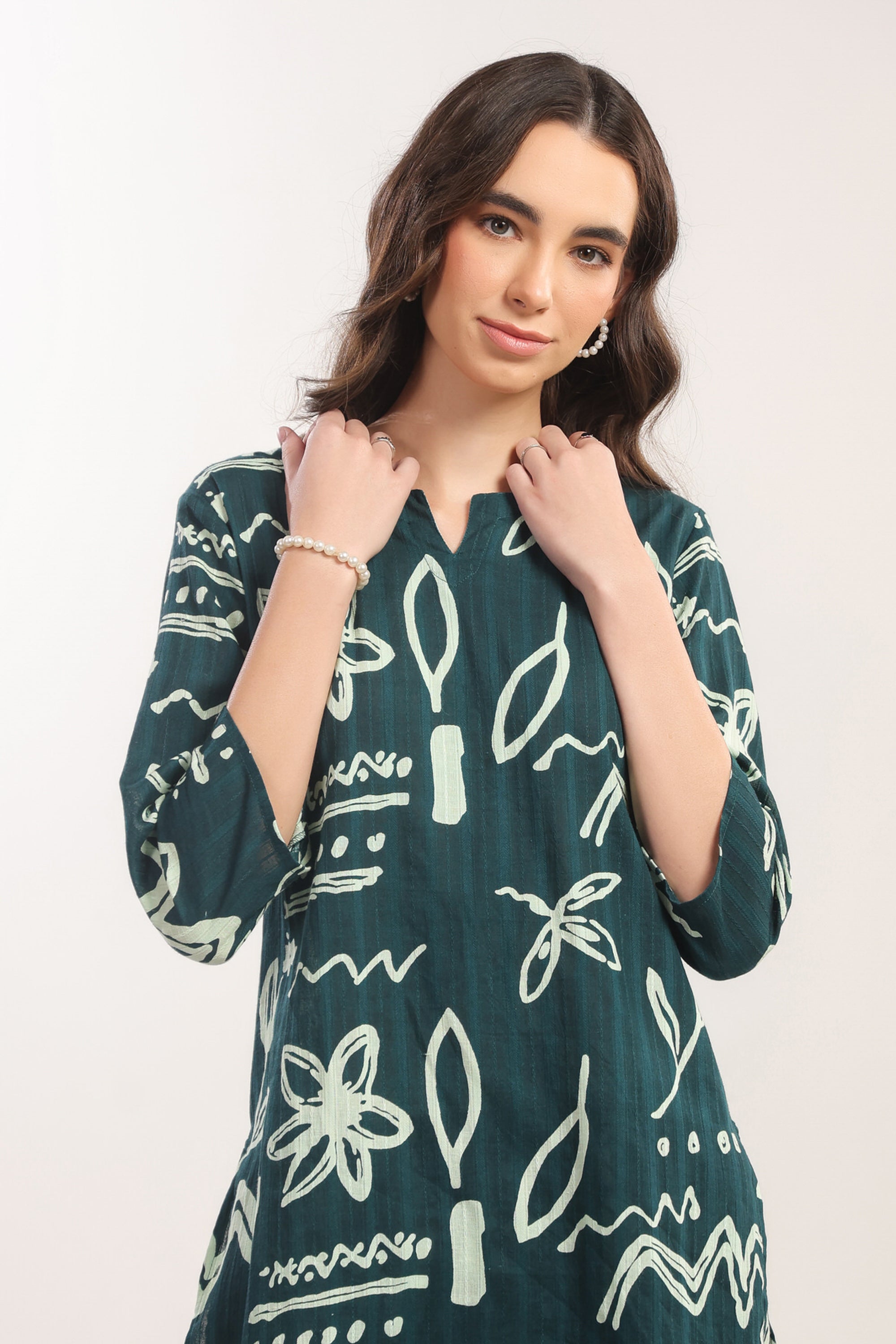 Coastal Calm Blue Cotton Co-ord Set