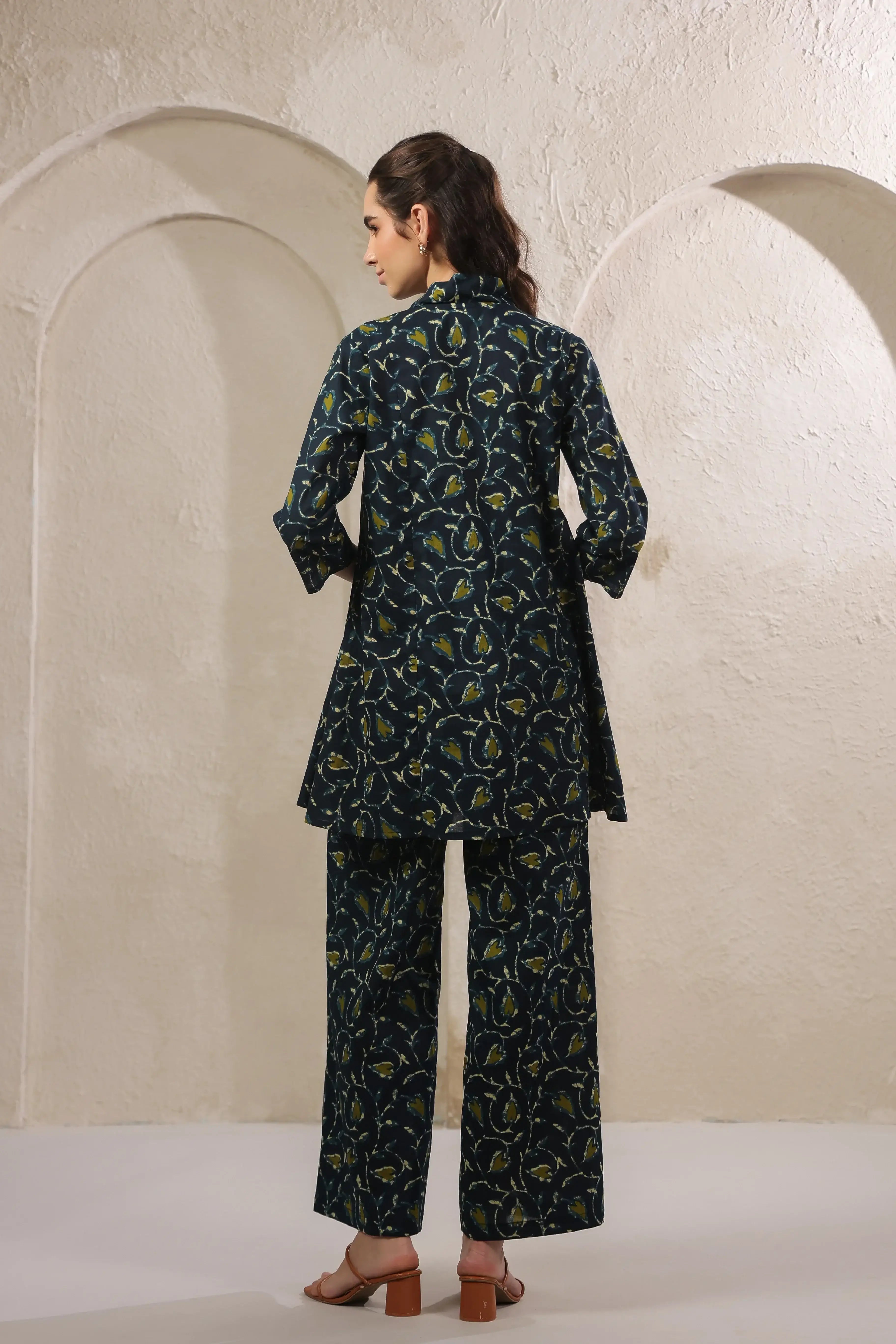 Tropical Dusk Cotton Co-ord Set