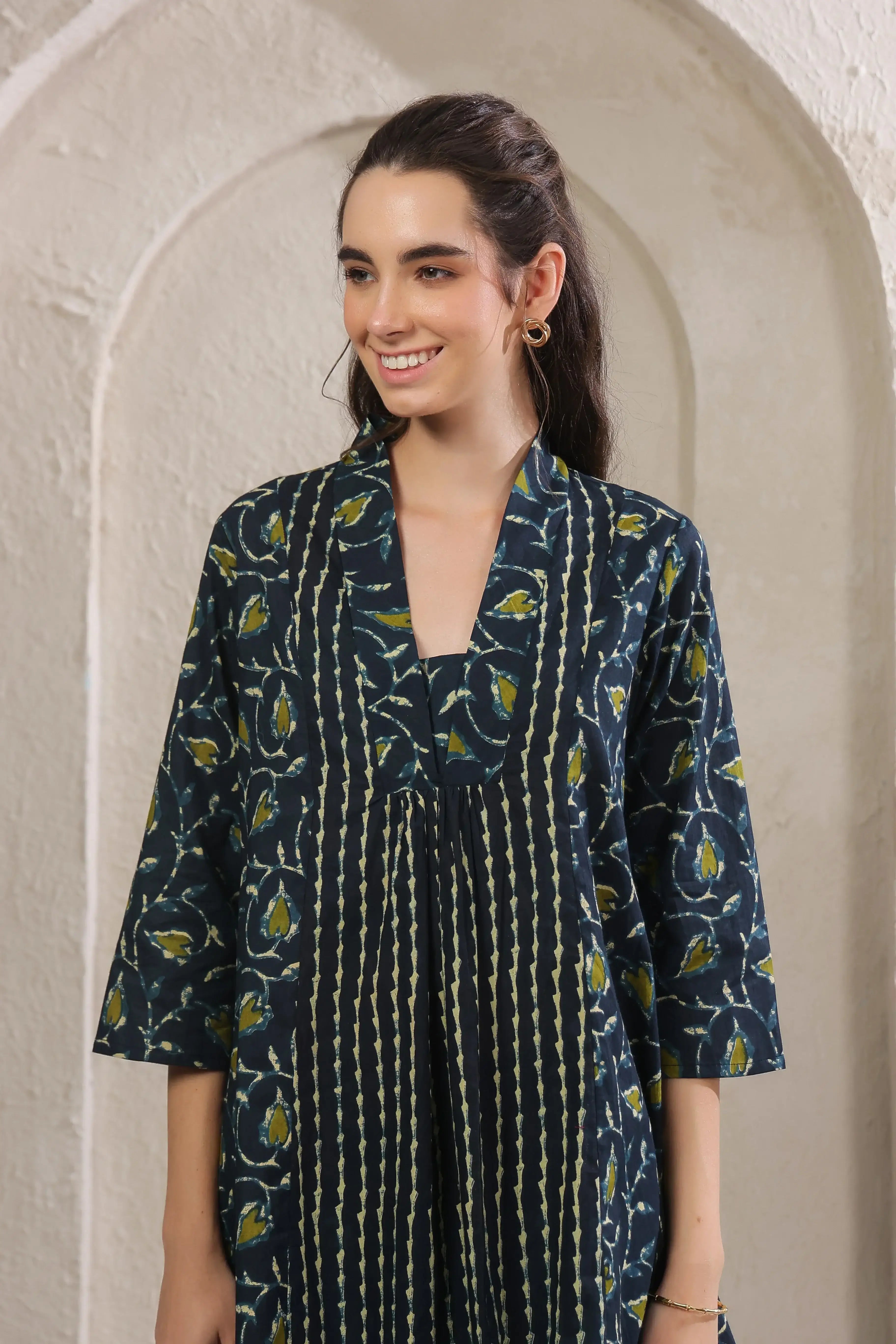 Tropical Dusk Cotton Co-ord Set