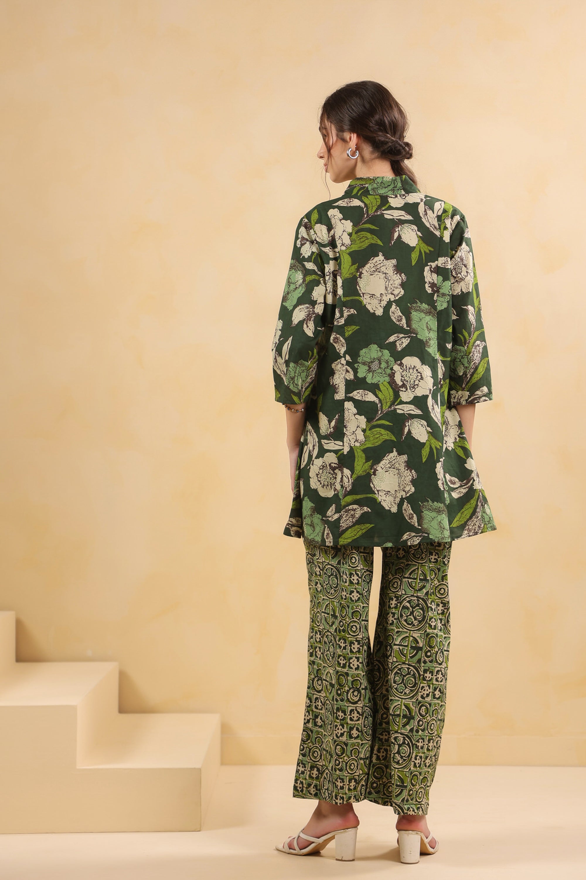 Sage Botanic Floral Cotton Co-ord Set