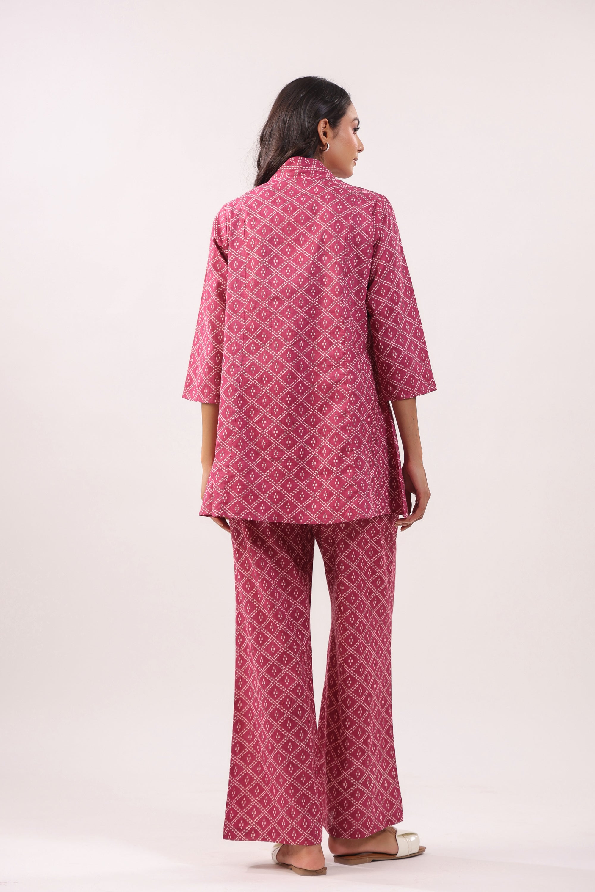 Mulberry Mist Cotton Co-ord Set