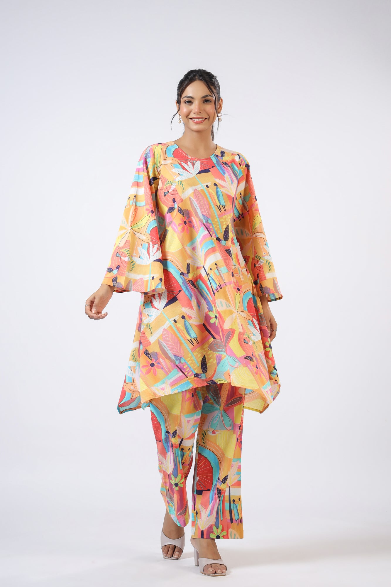 Tropical Fiesta Cotton Co-ord Set