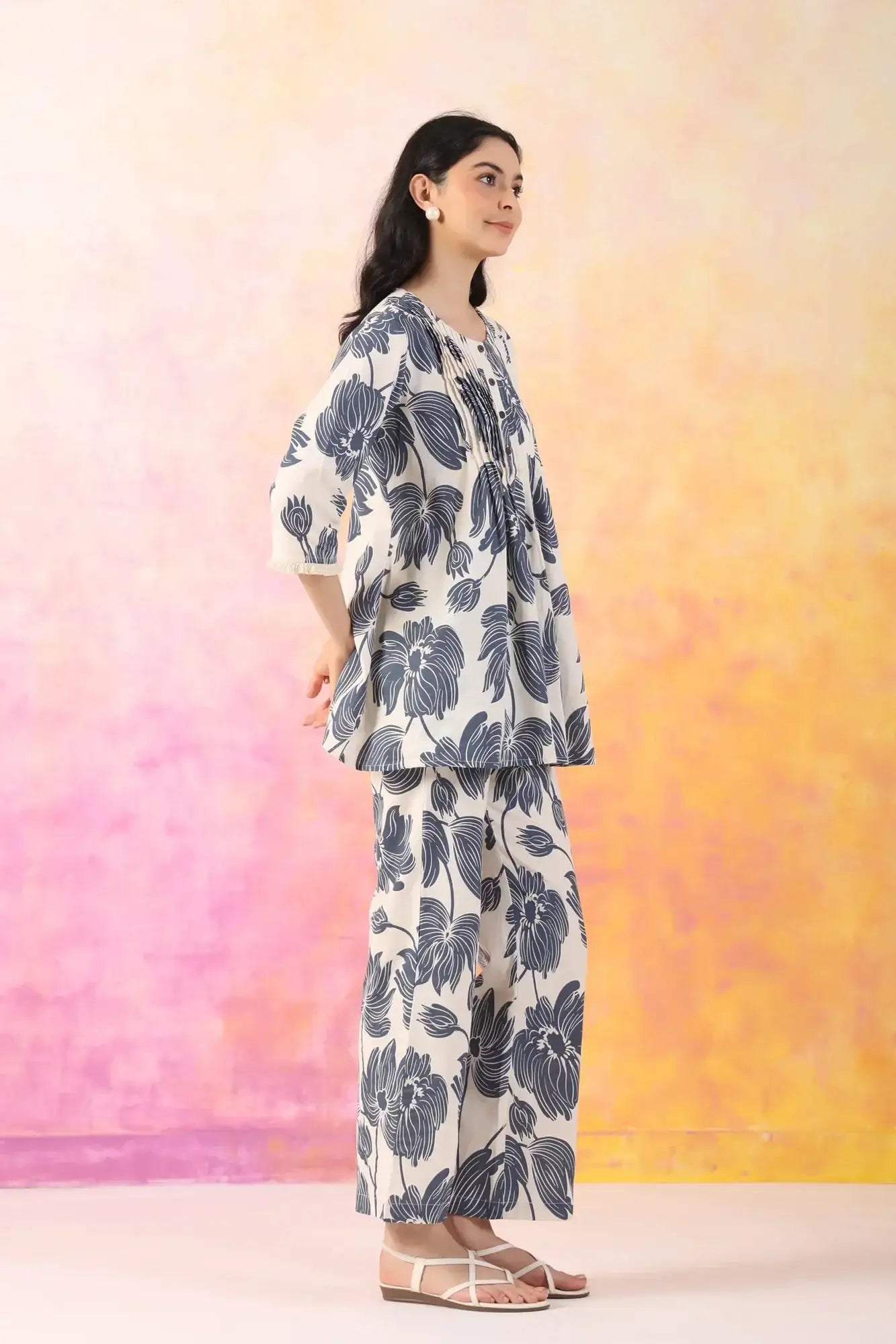 Metro Mode Cotton Flex Co-ord Set