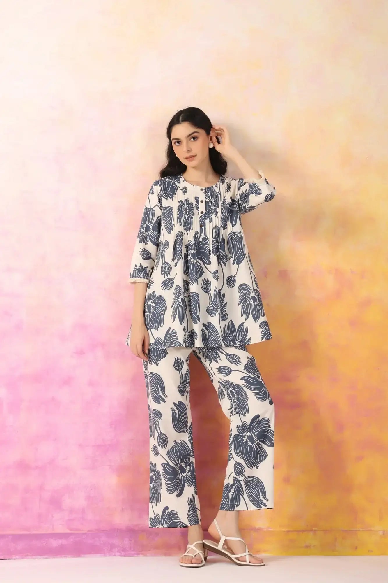 Metro Mode Cotton Flex Co-ord Set