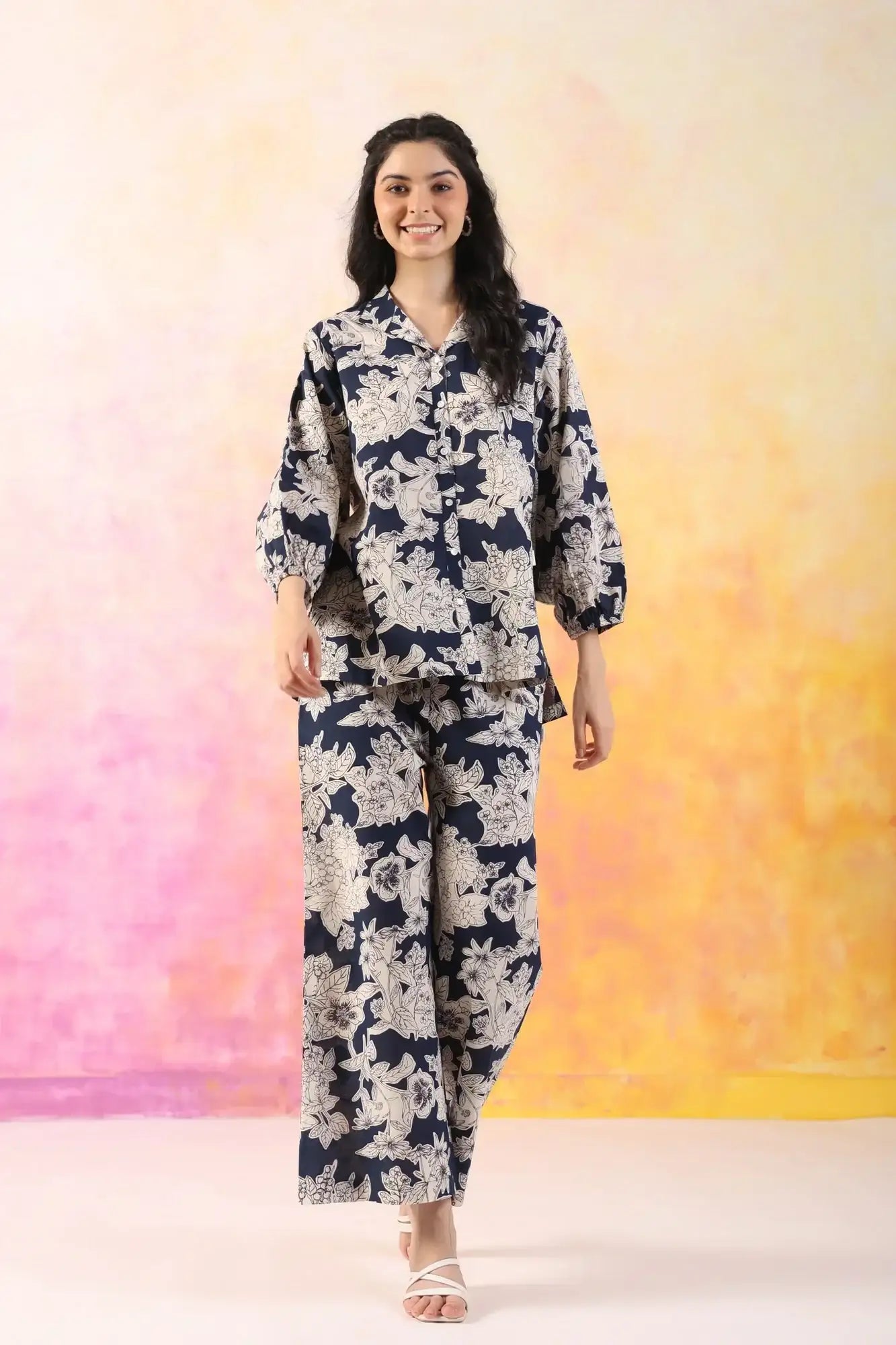 Coastal Couture Cotton Co-ord set