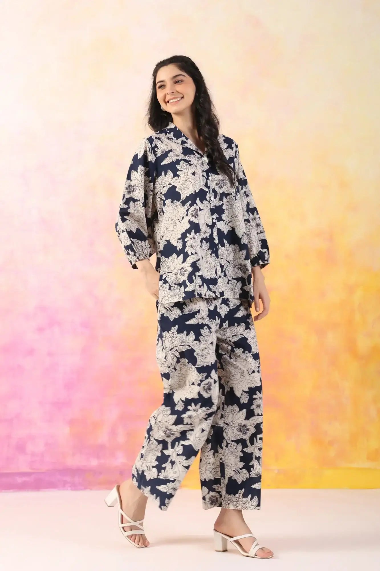 Coastal Couture Cotton Co-ord set