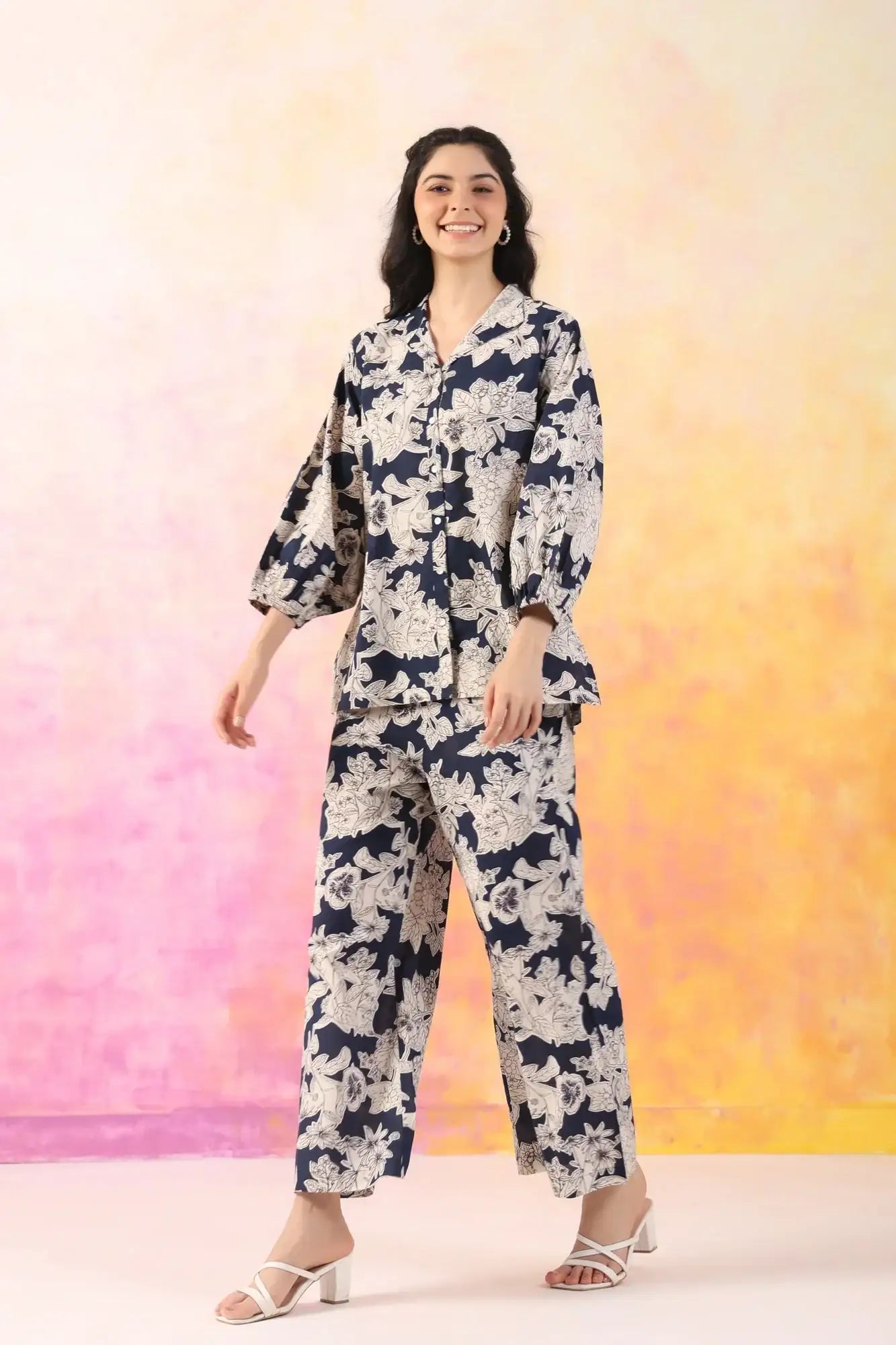 Coastal Couture Cotton Co-ord set