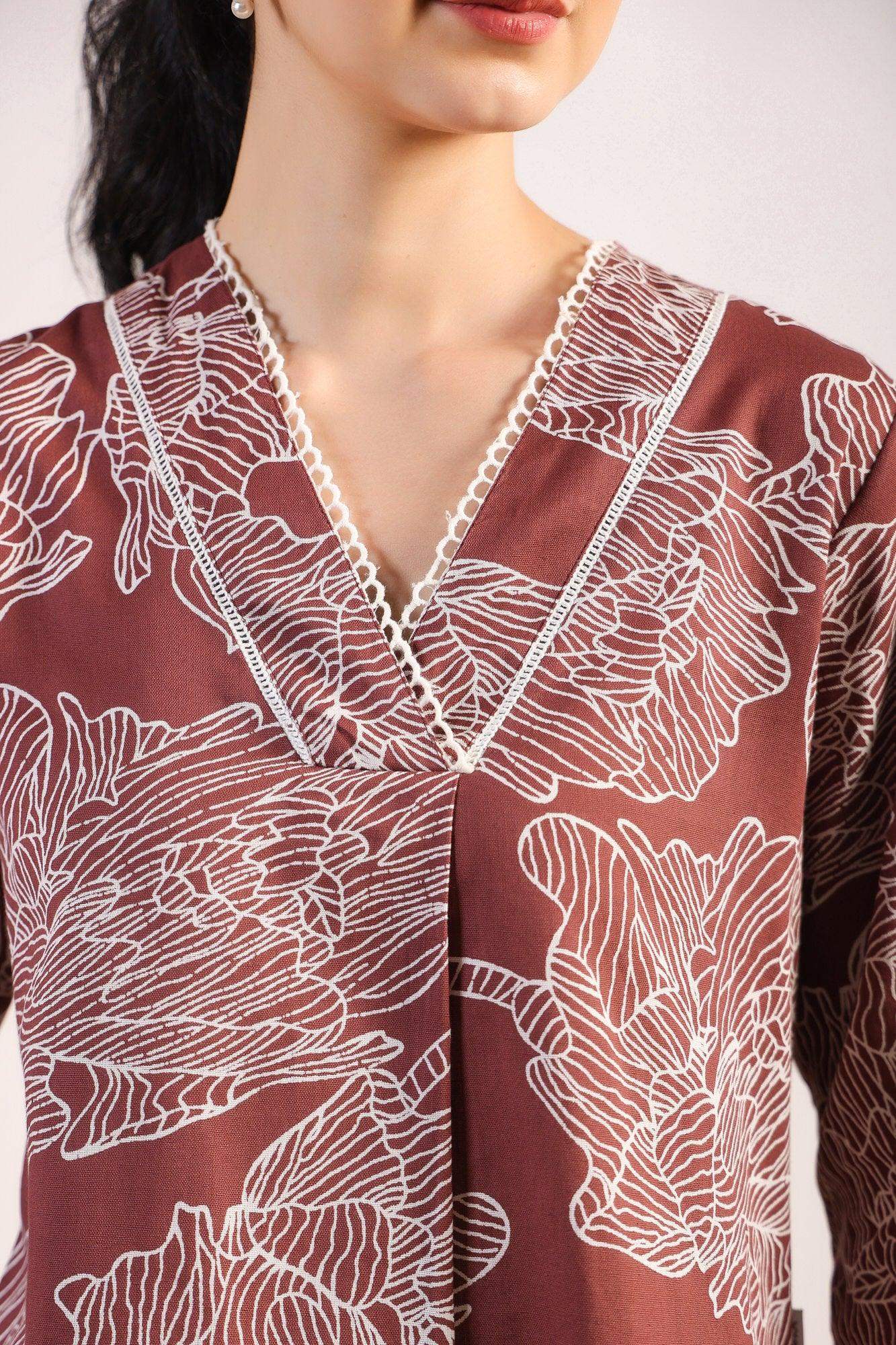 Floral Fantasy Cotton Flex Co-ord set