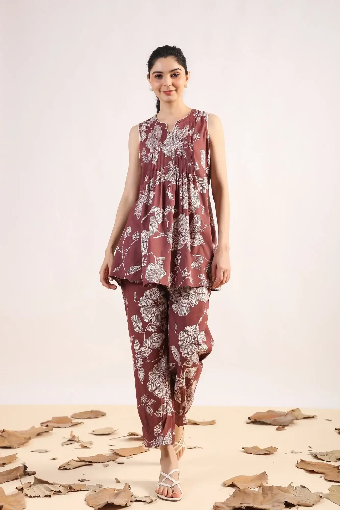 Blossom Burst Cotton Co-ord Set