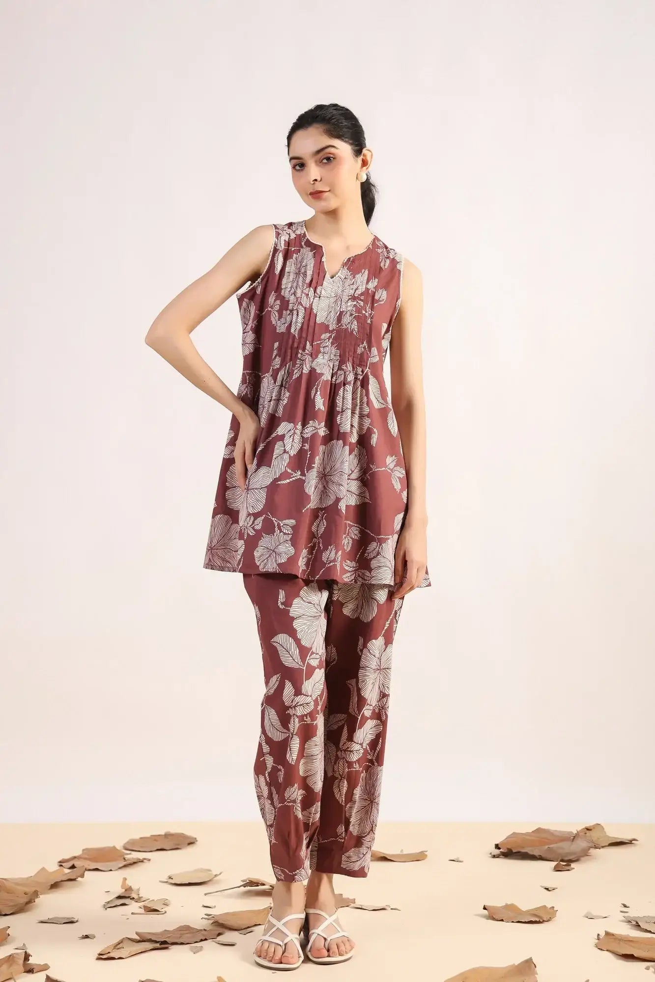 Blossom Burst Cotton Co-ord Set