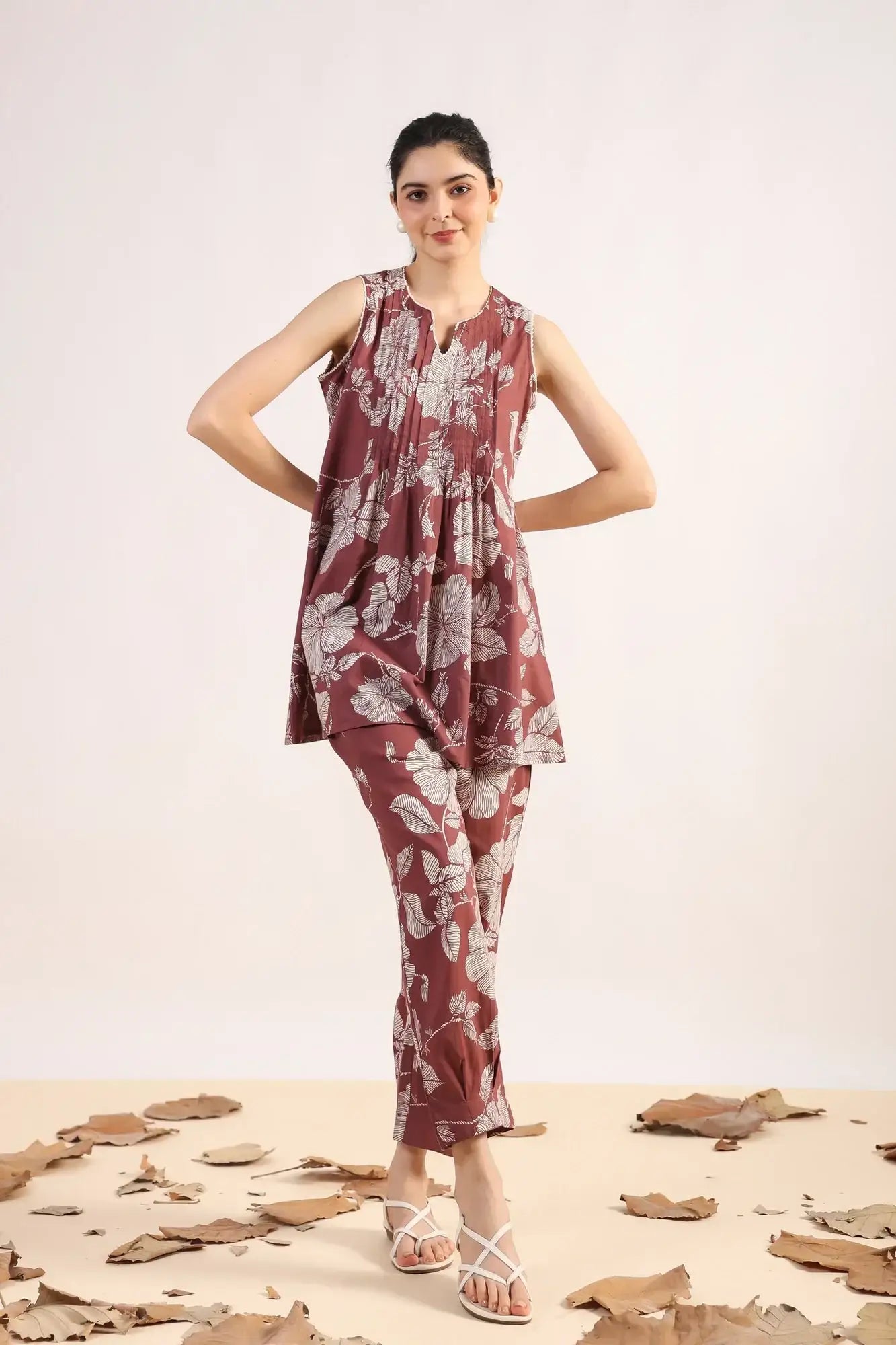 Blossom Burst Cotton Co-ord Set