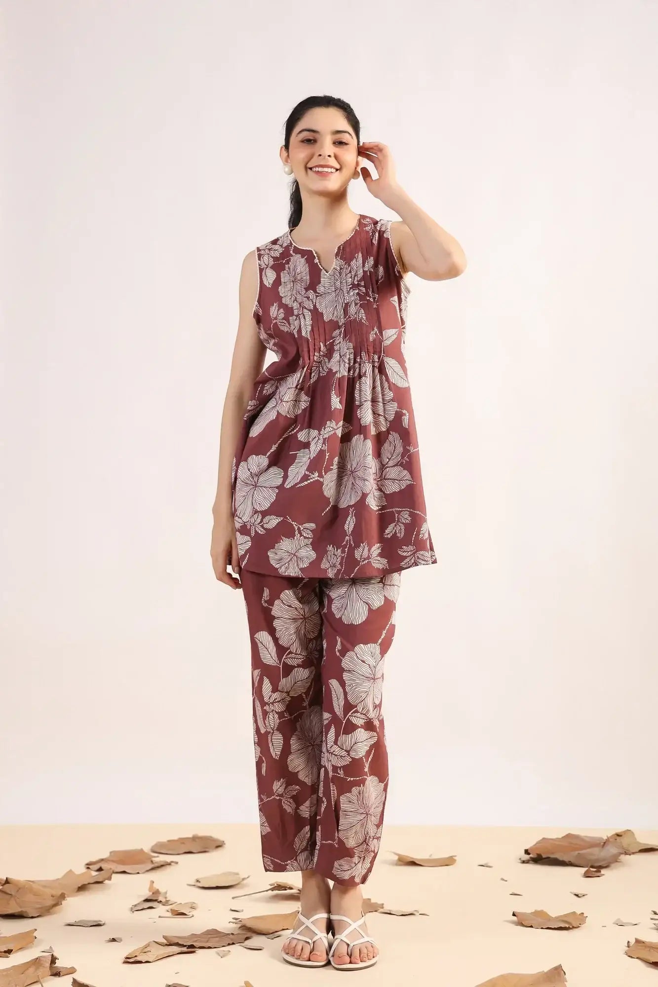 Blossom Burst Cotton Co-ord Set