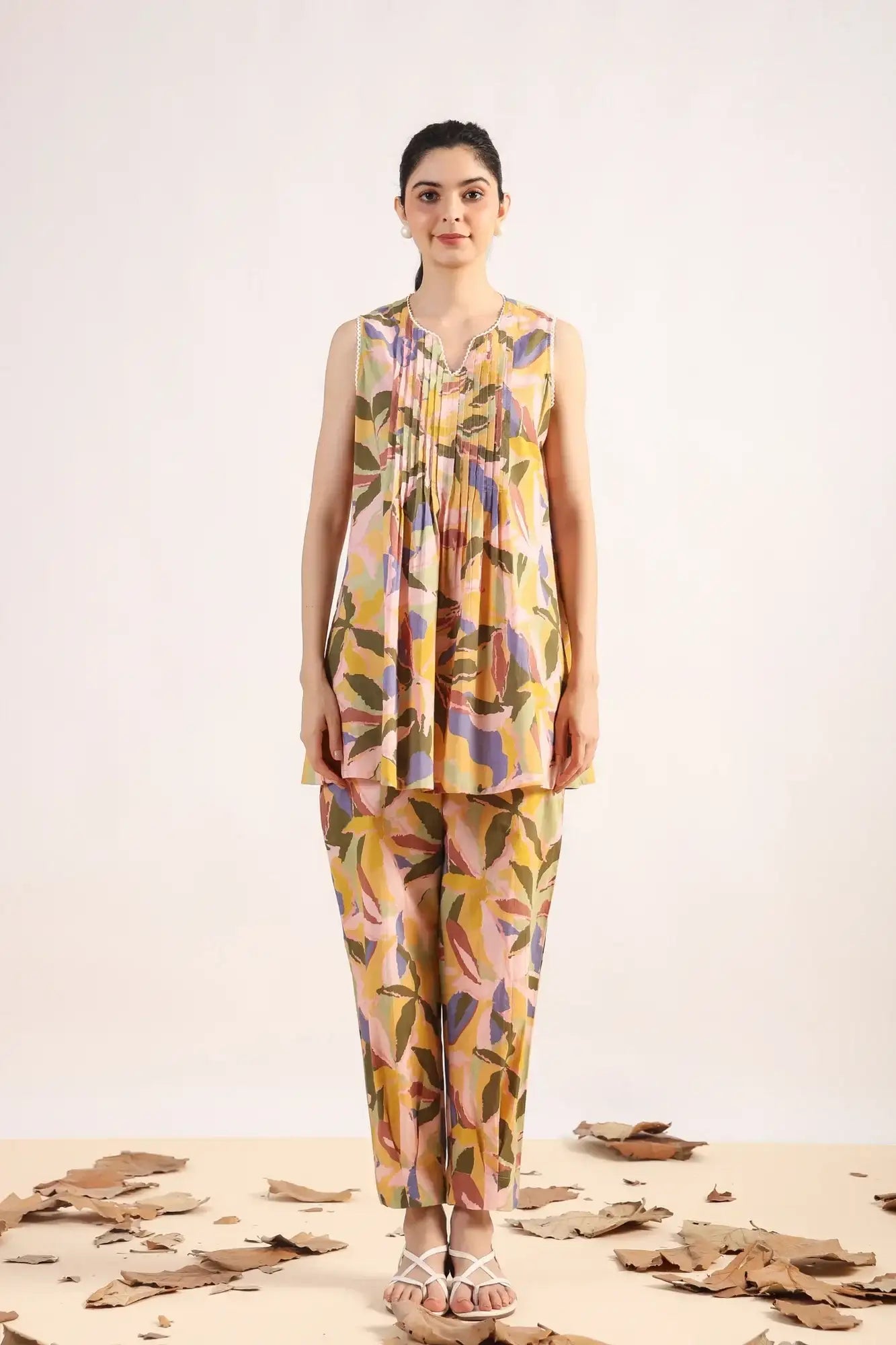 Sunshine Meadows Cotton Co-ord set