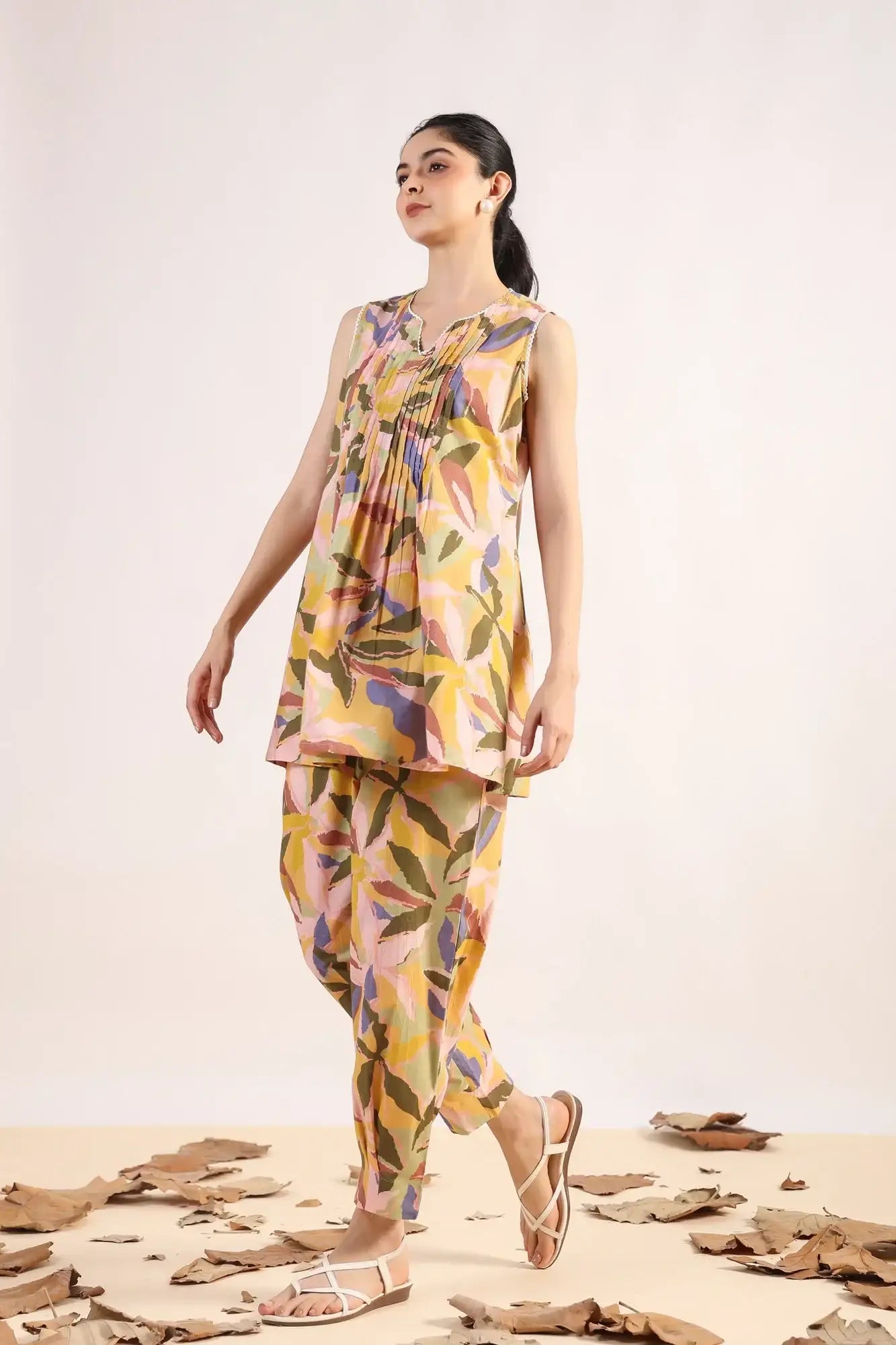 Sunshine Meadows Cotton Co-ord set