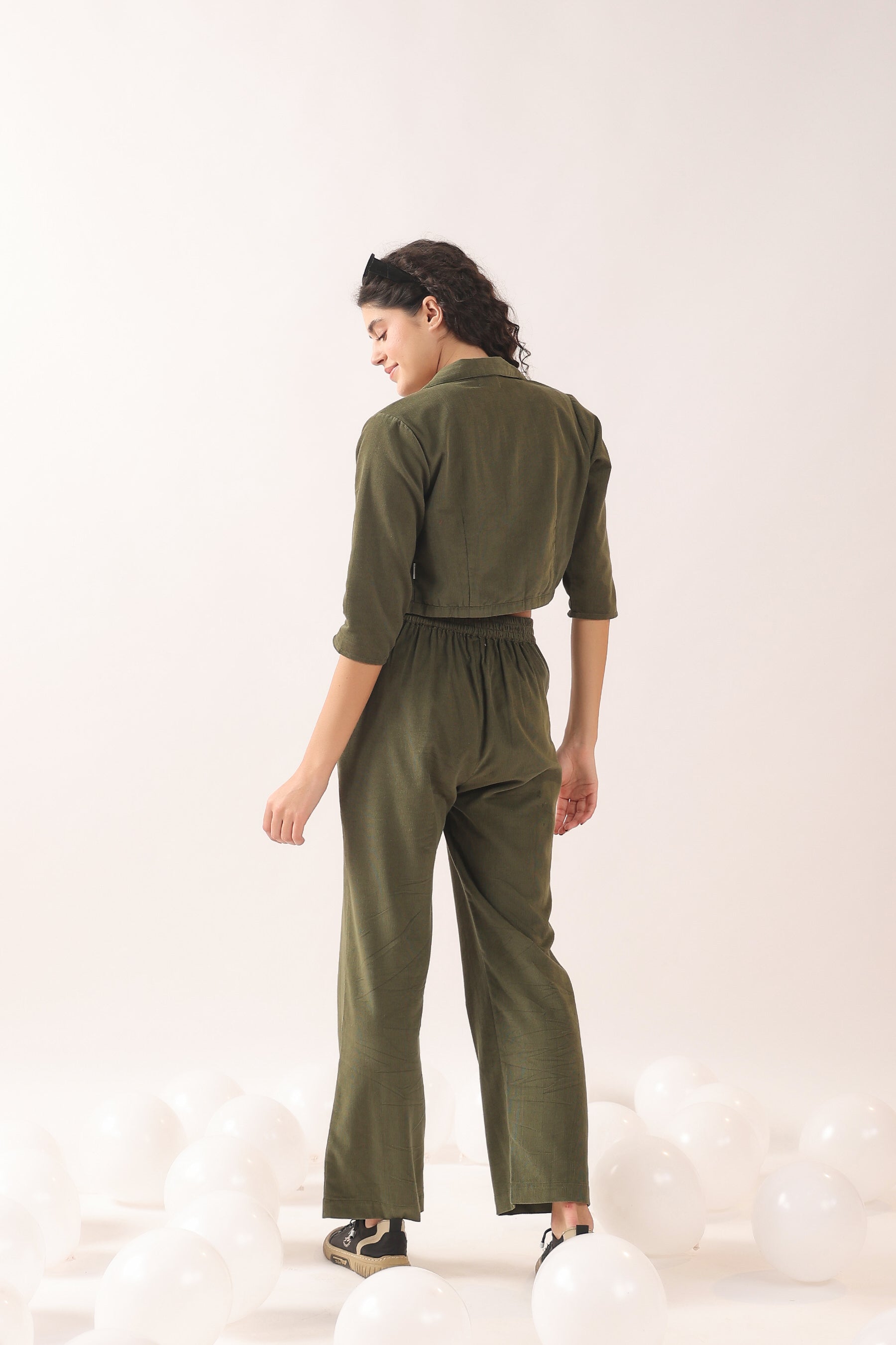 Tinsel-toe Cotton Corduroy Co-ord Set