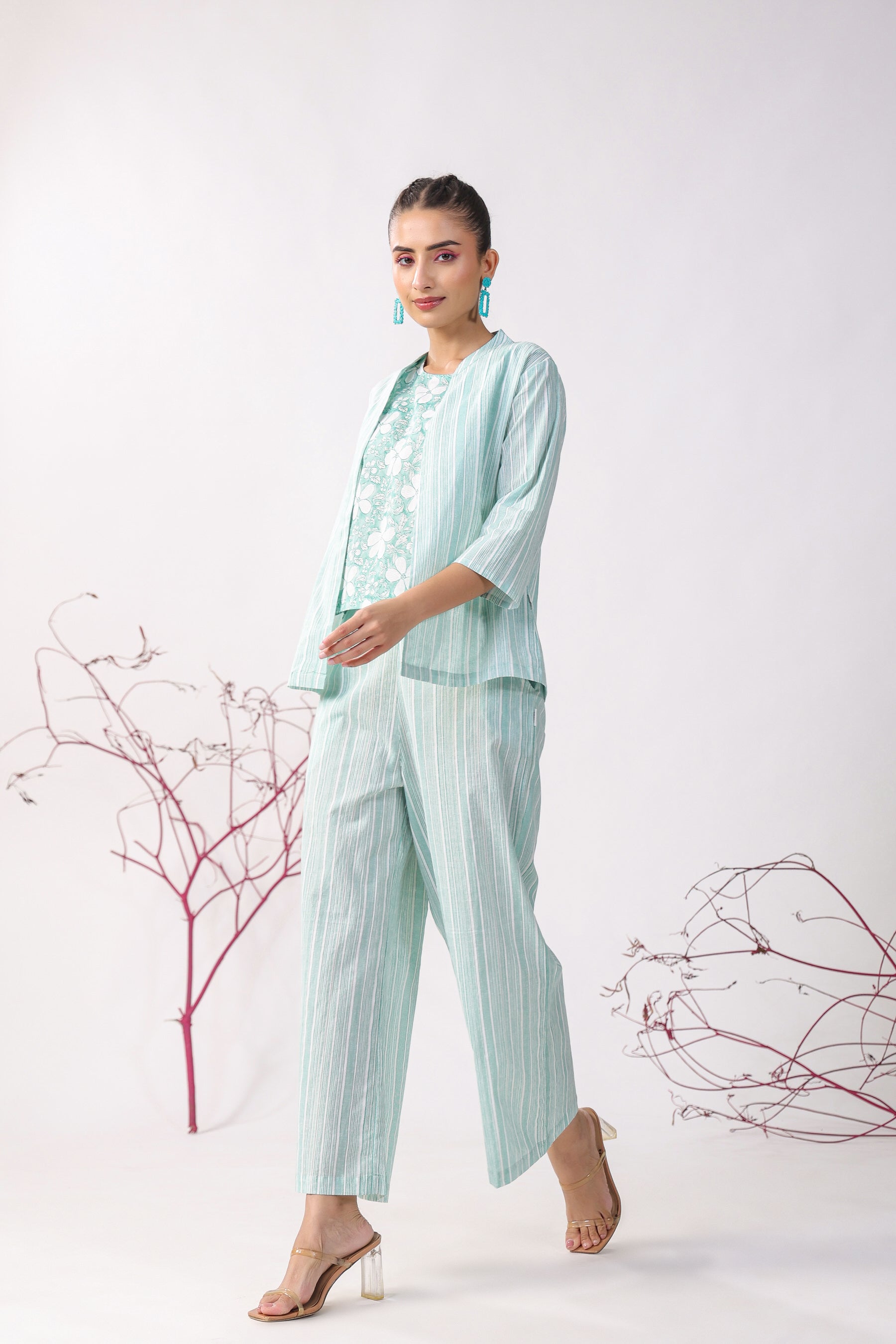 Lily Grace Cotton Three Piece Co-ord Set