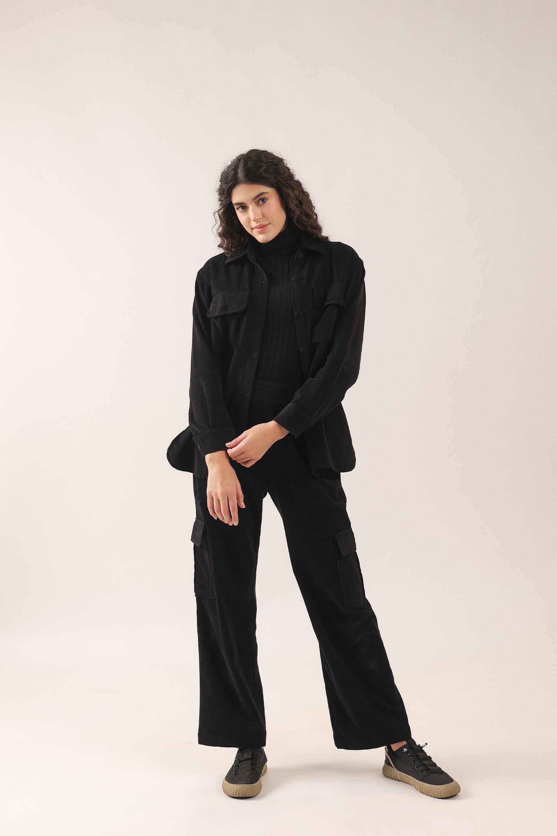 Pippin Shacket Cotton Corduroy Co-ord Set
